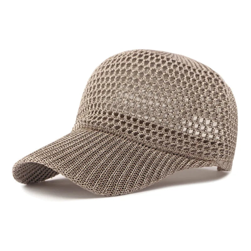 Summer Hollow-Out Breathable Mesh Baseball Cap