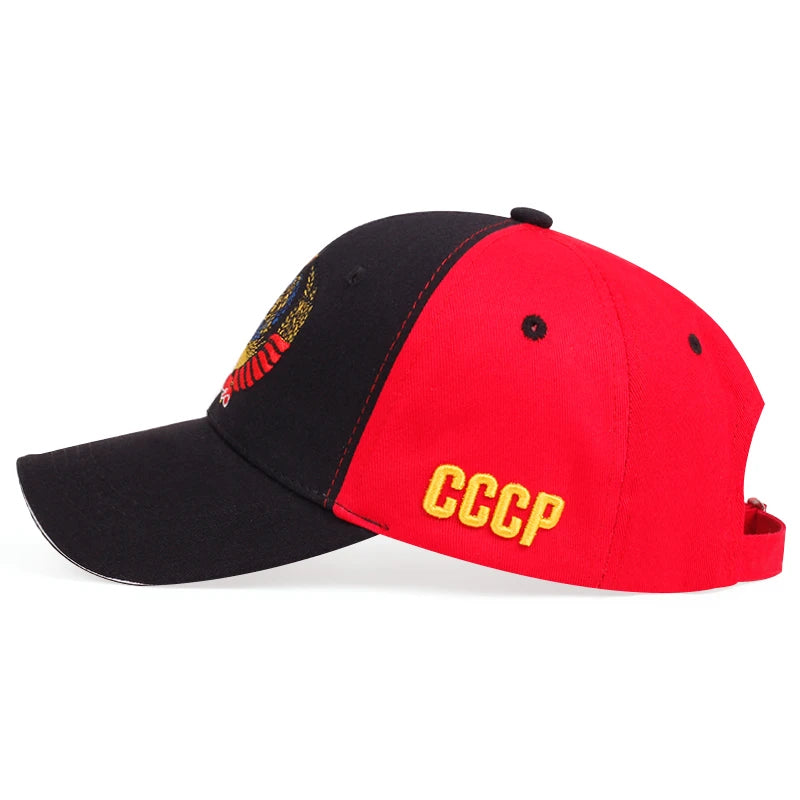Unisex CCCP National Emblem Baseball Cap Men Women Cotton