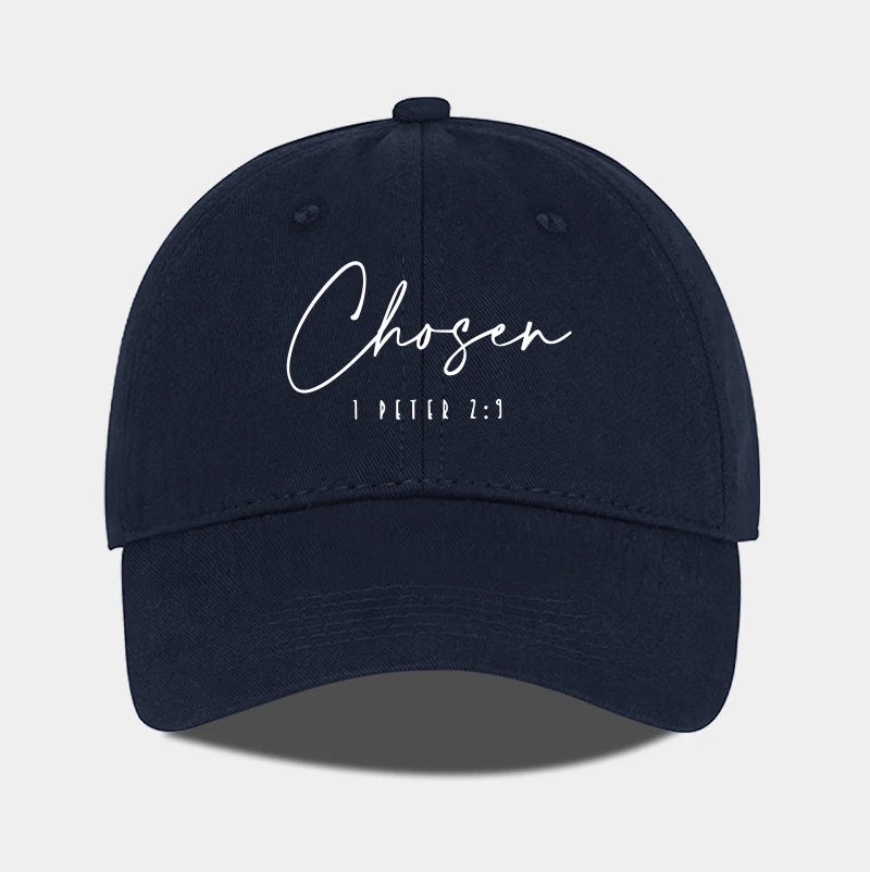 Fashion Chosen  Printed Soft Peak Baseball Cap Adjustable Curved Peak Dad Cap Perfect Camping and Hiking