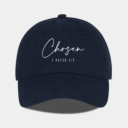 Fashion Chosen  Printed Soft Peak Baseball Cap Adjustable Curved Peak Dad Cap Perfect Camping and Hiking