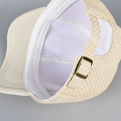 Straw Baseball Cap New 2025 Spring Summer Outdoor
