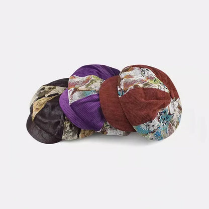 Street Show Face Small Newsboy Hats Women
