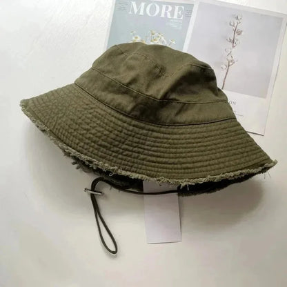 Fashion Fisherman Hats Foldable Bob Bucket Hatishing Gorras Hat Women