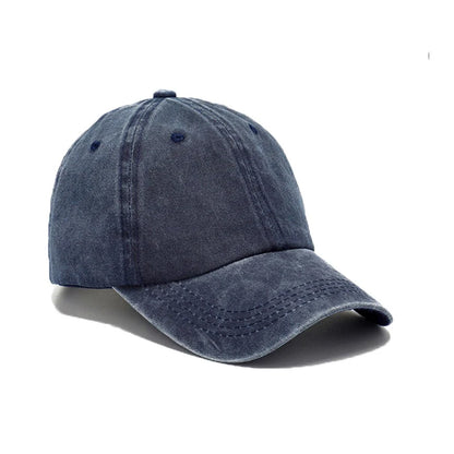 2026 Vintage Washed Denim Baseball Cap 100% Cotton Dad Hat