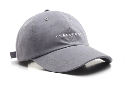Summer Baseball Cap Women Men Letter CHALLENGE Trucker Hat Hip Hop Snapback Caps Outdoor Sun Hat
