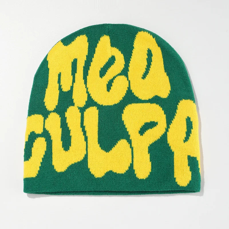 New Fashion Knitting Beanies Hat Men Women Paragraph Quality