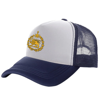 Men Iran Naval Flag 1933-1980 Hat Baseball Cap