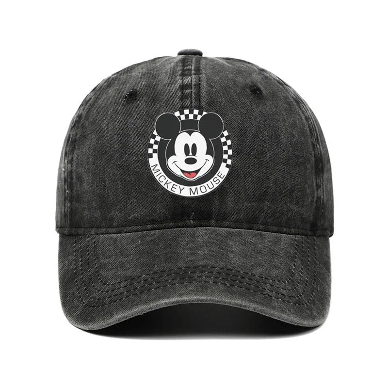 Unisex Mickey Mouse Print Kawaii Baseball Cap Wear Men Women Caps