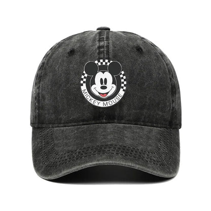 Unisex Mickey Mouse Print Kawaii Baseball Cap Wear Men Women Caps