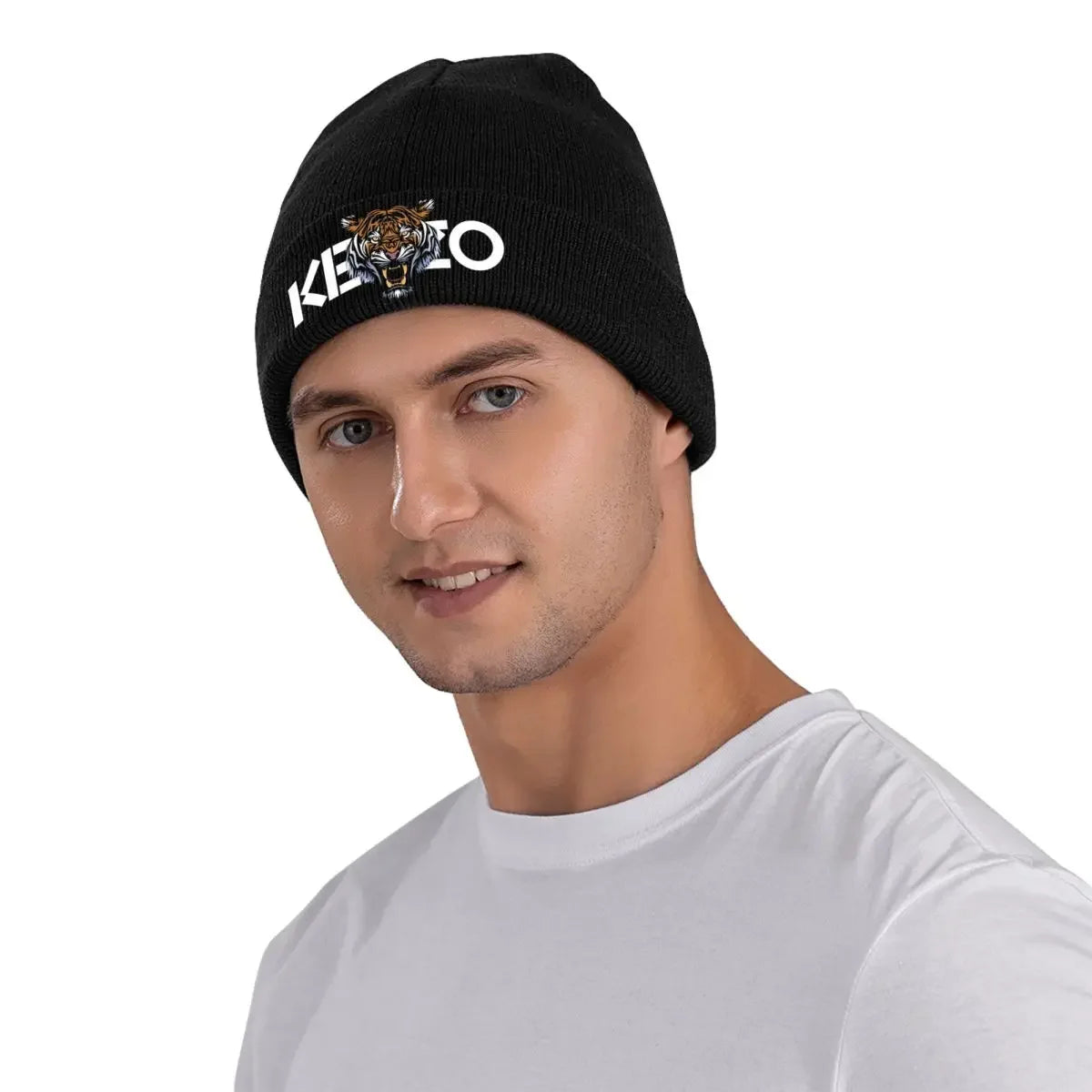 Luxury Brand Beanie Hats Tiger Print Fashion Caps Female Male