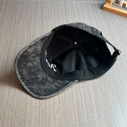 Korean Style Denim Baseball Cap Adjustable