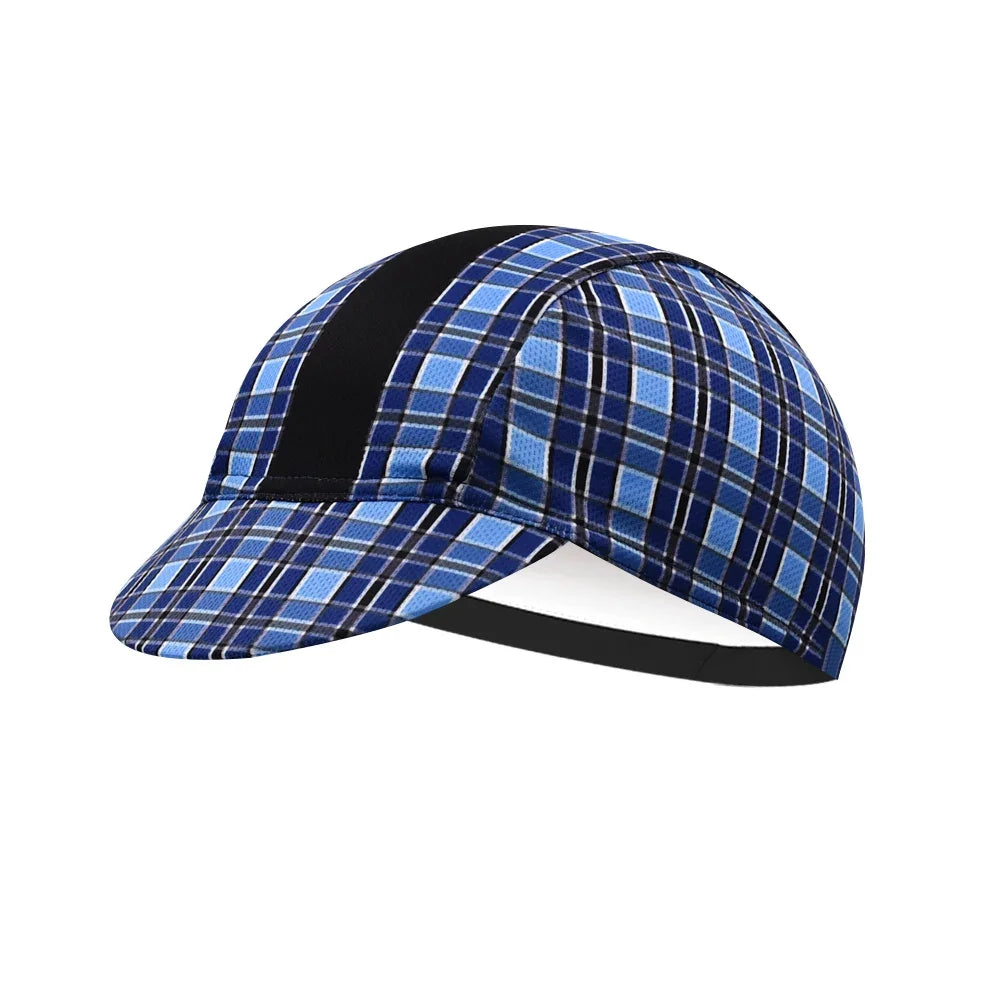 Classic Quick Dry Polyester Lattice Cycling Hat Bicycle Cap