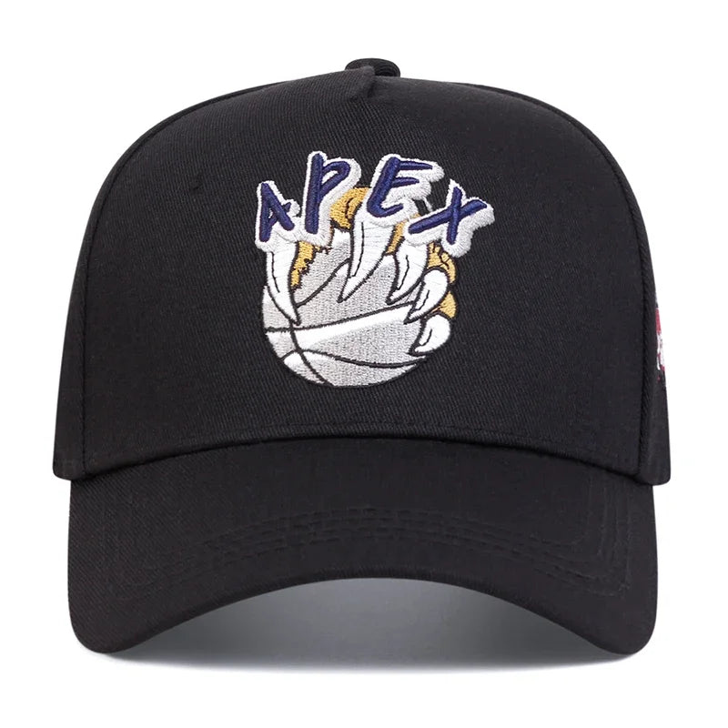 Unisex Bear Claw Basketball Apex Embroidery Baseball Caps Spring