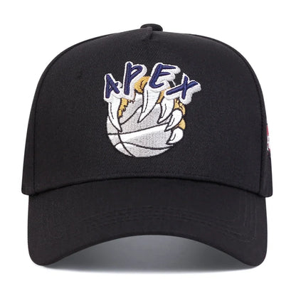 Unisex Bear Claw Basketball Apex Embroidery Baseball Caps Spring