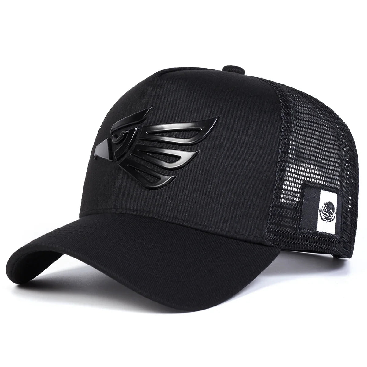 Unisex Mexican Eagle Label Baseball Net Caps Outdoor Adjustable Casual Hats Hip Hop Hat Sunscreen Hat