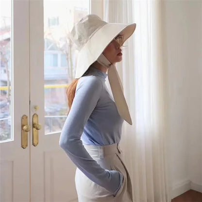Summer Spring Japan Tie Bucket Hat Women