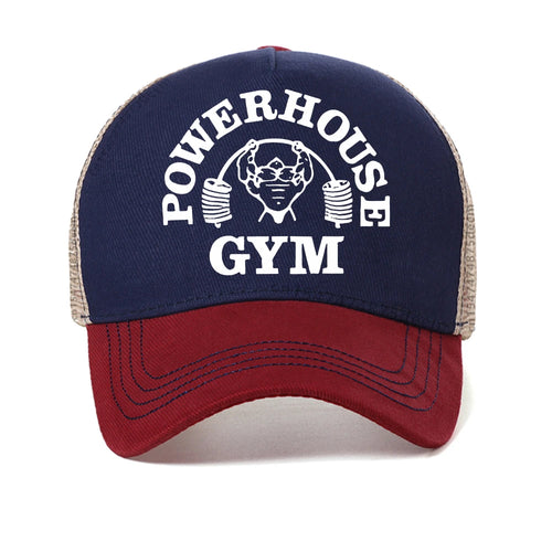 Powerhouse Gym Graphic Baseball Cap Men Women