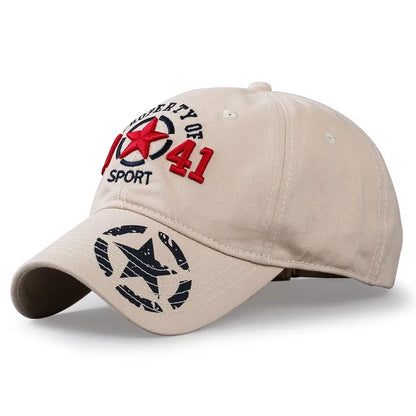 Jeep Pure Cotton Embroidered Baseball Cap