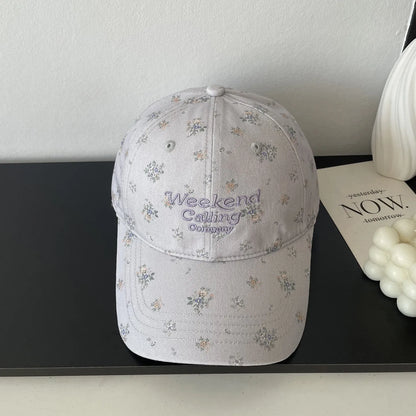 Floral Soft Top Hat Small Korean