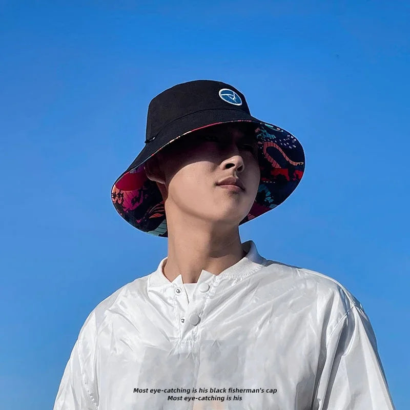 Bucket Hat Sun Protection Panama for Men Women Fisherman Cap