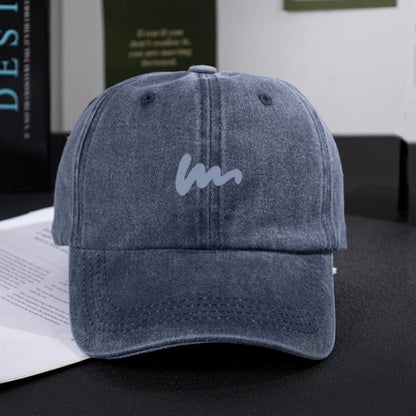 Washed Distressed Baseball Cap Men Women Cotton Vintage Dad Hat