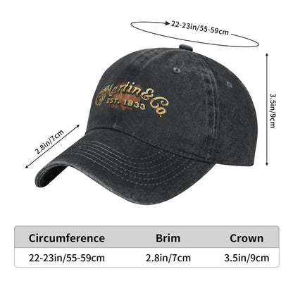Martin America's Martin Folk GuitarBaseball Cap Summer