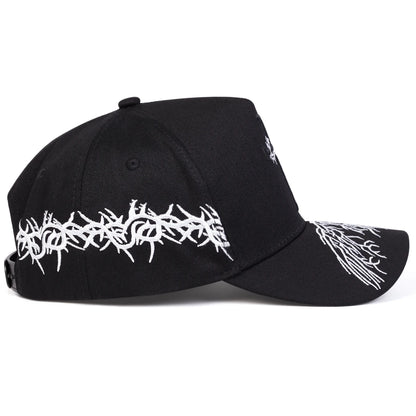 Unisex Iron Wire Nail Embroidery Baseball Caps Spring Autumn
