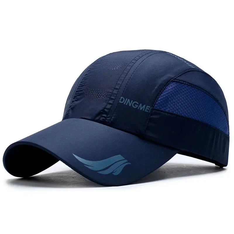Summer Brand For Men Sports Running Sweat Baseball Cap Male Canada Golf Quick Dry Women Kpop Solid Snapback Bone Mesh Hat