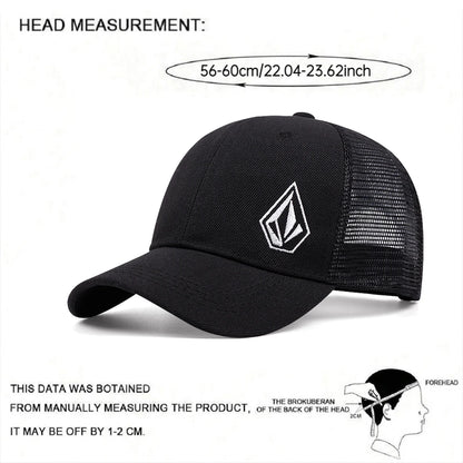 Personalized Minimalist New Mesh Hat Diamond Embroidered