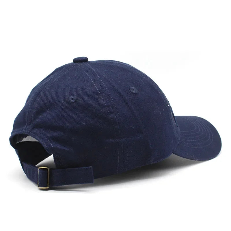 Unisex Cap High Quality Solid Simple New York Letter Baseball Cap Men Women