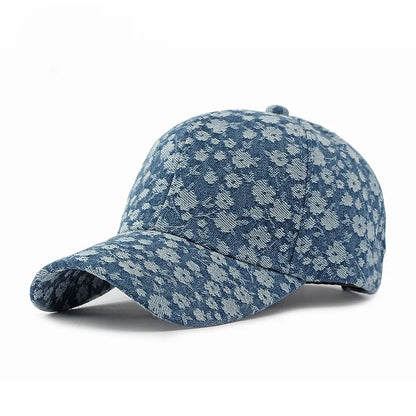 Women Fashion Denim Baseball Cap