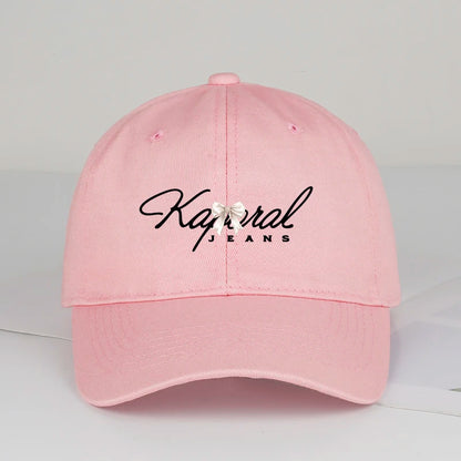 Vintage Kaporal Bow Print Baseball Cap