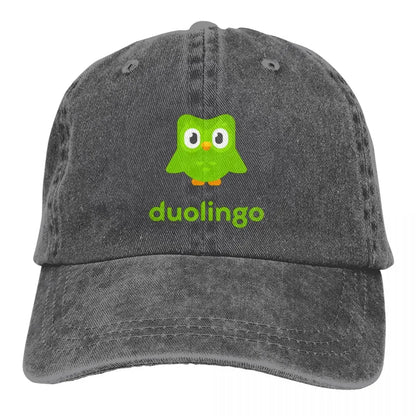 Fashion Duolingo Owl Duo Baseball Caps