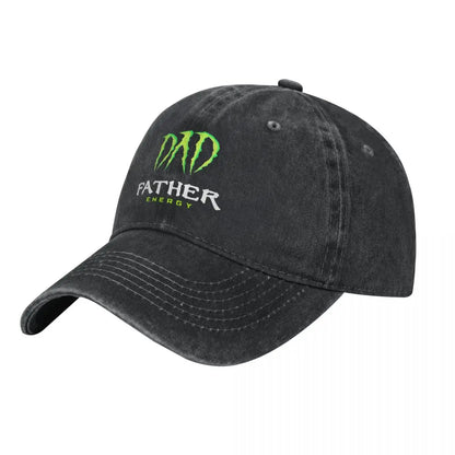 Father Energy Monster Happy Fashion Baseball Cap Peaked  Men's Hat Women's