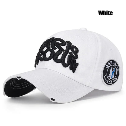 New Fashion Outdoor Sport Baseball Cap Unisex Men and Women Universal Letter Embroidery