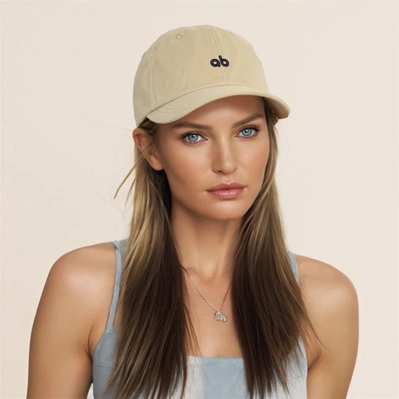 Spring Summer Letter Embroidery Baseball Cap