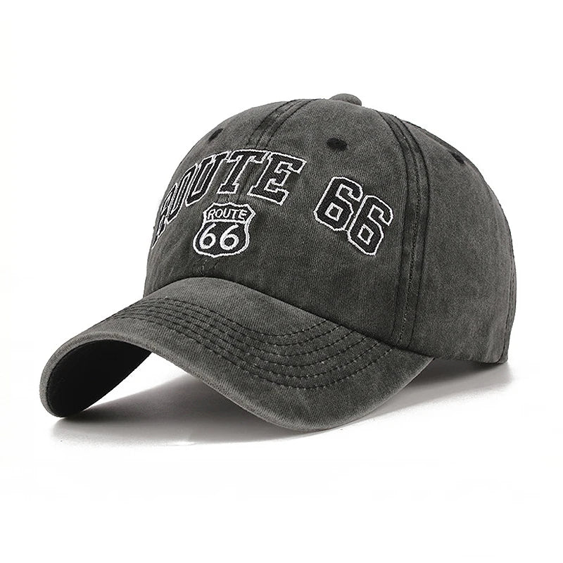 Fashion Washed Cotton Baseball Caps For Men Women