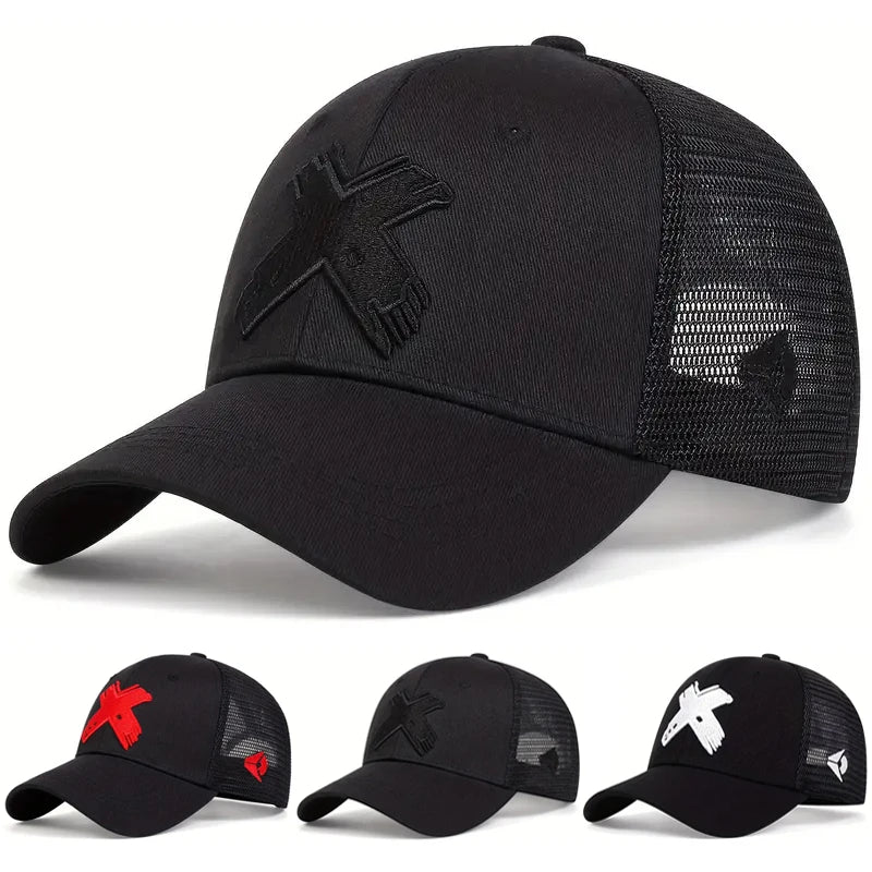 Hat X Embroidered Street Hip Hop Baseball Hat