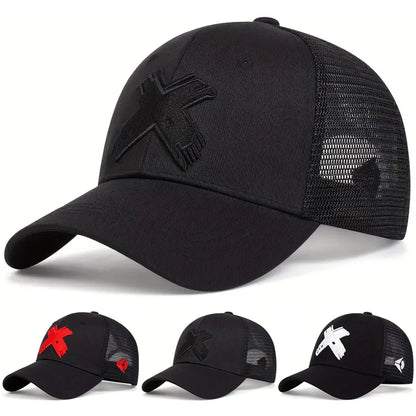 Hat X Embroidered Street Hip Hop Baseball Hat