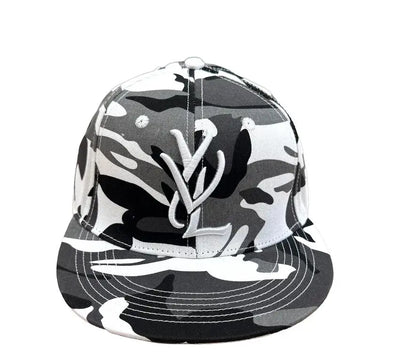 New Arrivals White Camo Fitted Men Women Hat Cap Snapback Cap Casquette Baseball Hats Casual