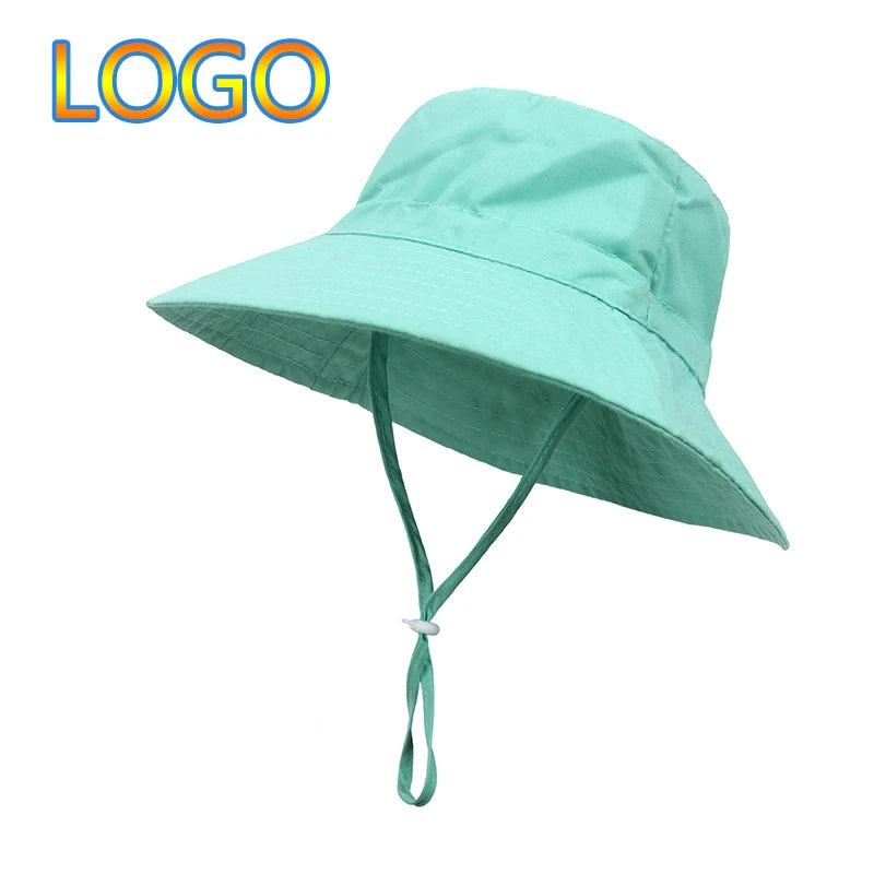Custom Logo Uv Protection Children Bucket Hat