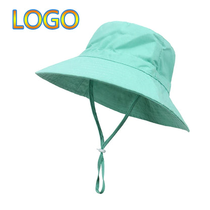Custom Logo Uv Protection Children Bucket Hat