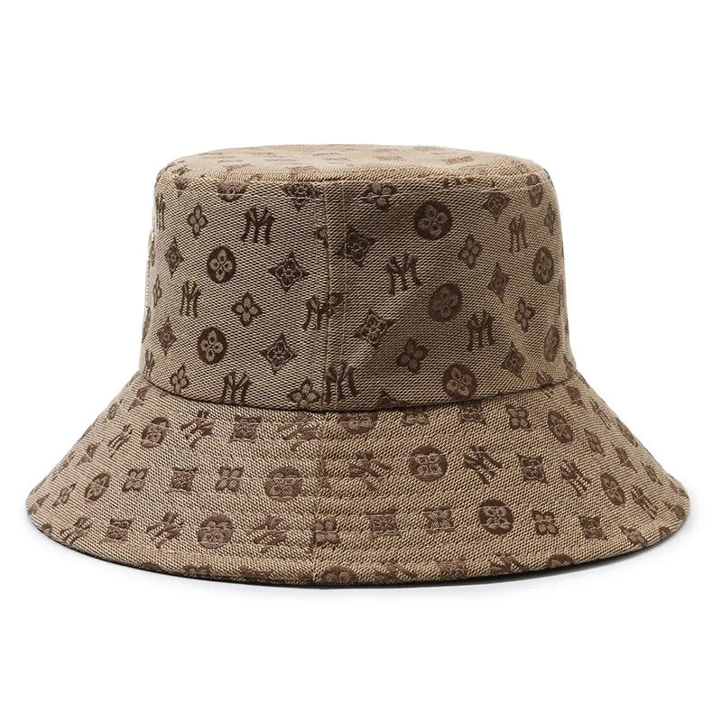 Unisex Letter Embroidery Fisherman Hat Women