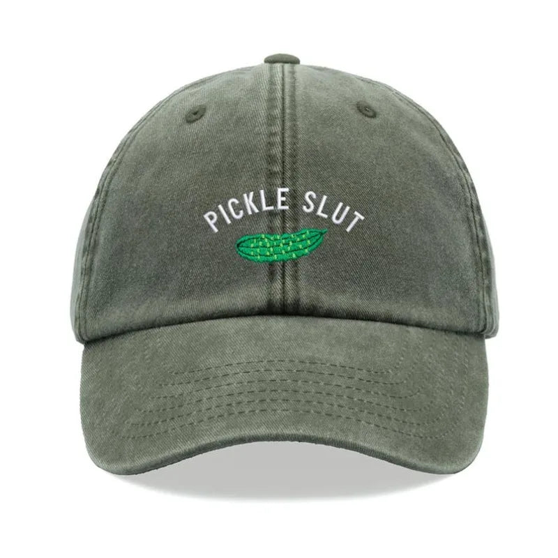 Personality Fashion Pickle Baseball Caps