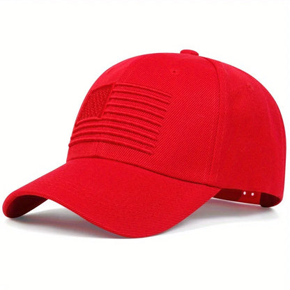 Fashion American Flag Embroidery Baseball Caps Spring and Summer Outdoor Adjustable Casual Hats Sunscreen Hat
