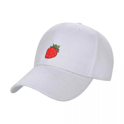 Strawberry Baseball Cap Rugby Sun Cap Beach Hat Women Men