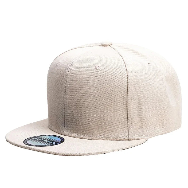 Cap Plain Snapback Cap Men Women