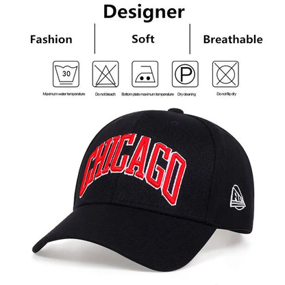 Letter Embroidery Baseball Caps Spring And Autumn