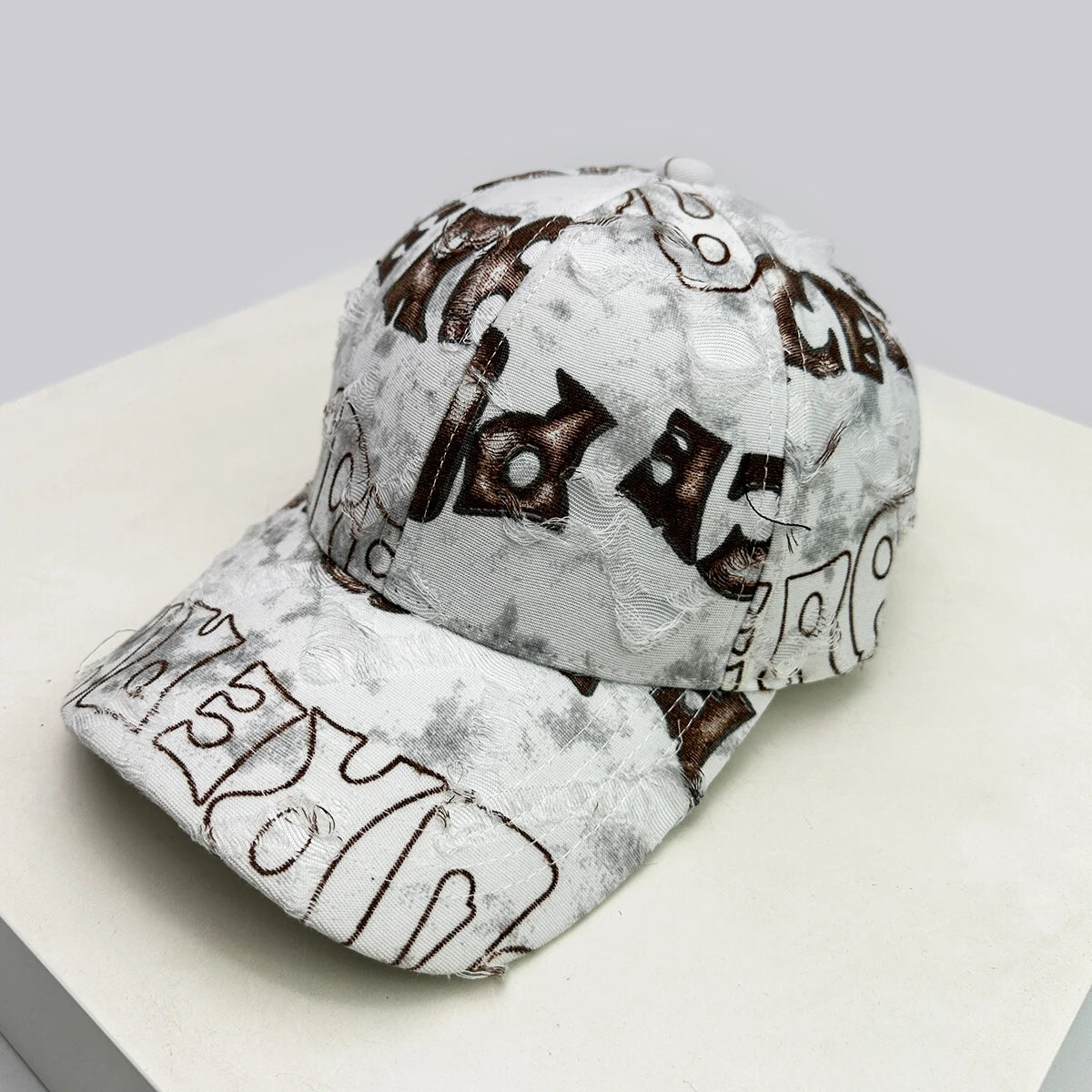 Unisex American Vintage Letter Personal Baseball Hats