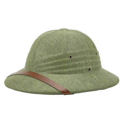 Summer Helmet Straw Hat Outdoor Men's And Women's Travel Personalized Hat
